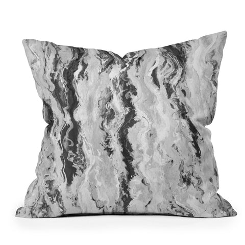Lisa Argyropoulos Mono Melt Throw Pillow