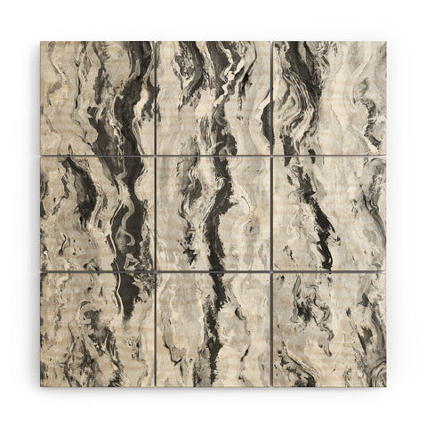 Lisa Argyropoulos Mono Melt Wood Wall Mural