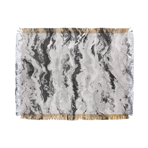Lisa Argyropoulos Mono Melt Throw Blanket