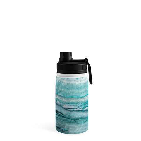 Lisa Argyropoulos Mystic Stone Aqua Teal Water Bottle