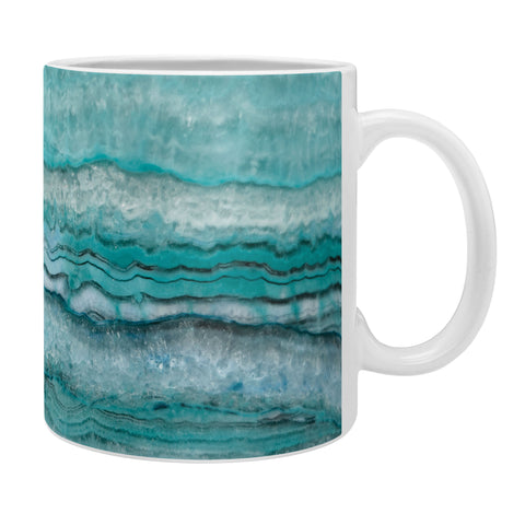 Lisa Argyropoulos Mystic Stone Aqua Teal Coffee Mug