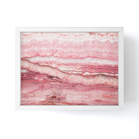 Lisa Argyropoulos Mystic Stone Blush Framed Mini Art Print
