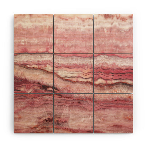 Lisa Argyropoulos Mystic Stone Blush Wood Wall Mural