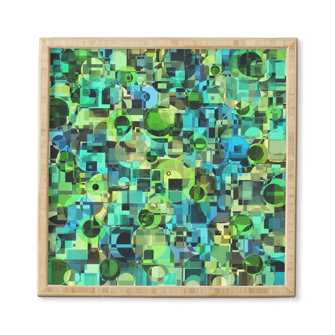 Lisa Argyropoulos Ocean Geo Framed Wall Art