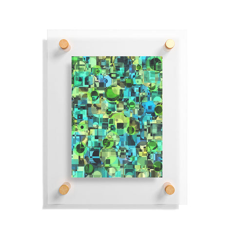 Lisa Argyropoulos Ocean Geo Floating Acrylic Print