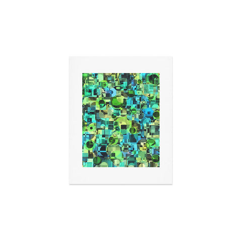 Lisa Argyropoulos Ocean Geo Art Print