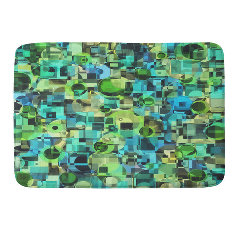 Lisa Argyropoulos Ocean Geo Memory Foam Bath Mat