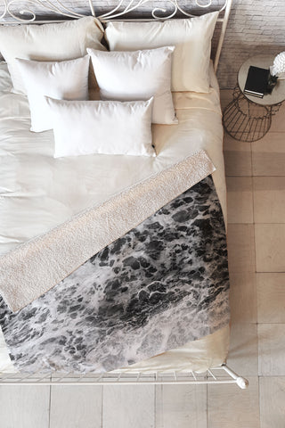 Lisa Argyropoulos Ocean Lullaby Fleece Throw Blanket