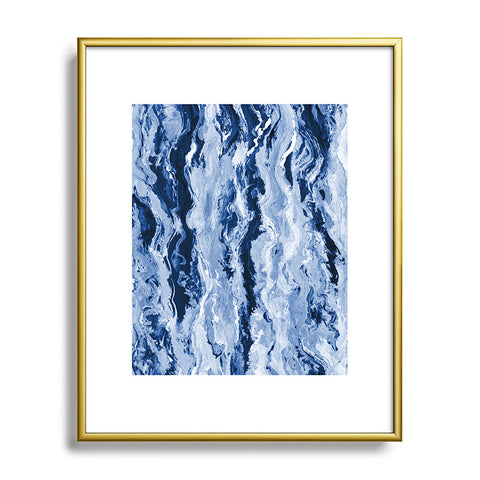 Lisa Argyropoulos Ocean Melt Metal Framed Art Print