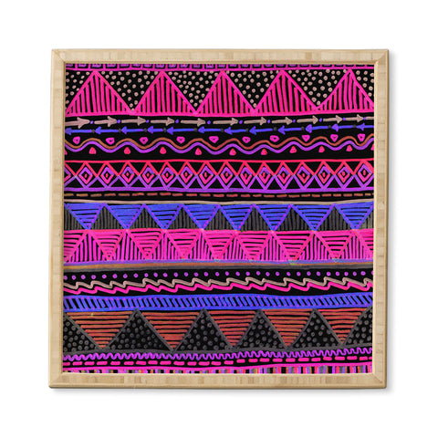 Lisa Argyropoulos Ocean T Neon Framed Wall Art