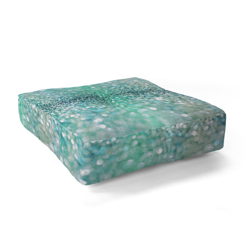 Lisa Argyropoulos Ocean Tides Floor Pillow Square