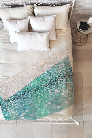 Lisa Argyropoulos Ocean Tides Fleece Throw Blanket