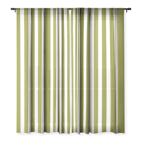 Lisa Argyropoulos Olivia Stripe Sheer Window Curtain