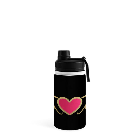 Lisa Argyropoulos On Golden Wings of Love Water Bottle