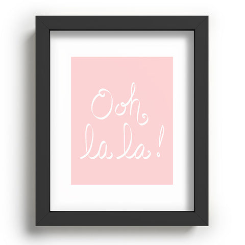 Lisa Argyropoulos Ooh la la Recessed Framing Rectangle
