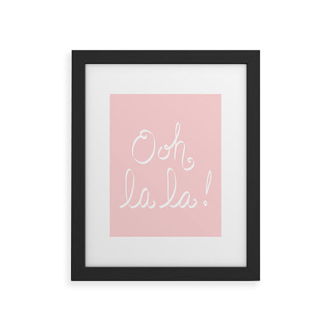 Lisa Argyropoulos Ooh la la Framed Art Print
