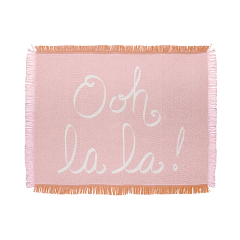 Lisa Argyropoulos Ooh la la Throw Blanket