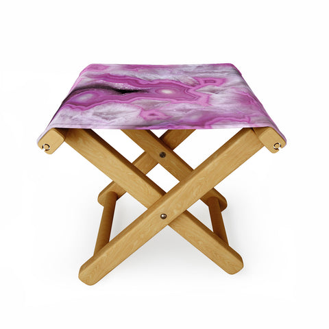 Lisa Argyropoulos Orchid Kiss Stone Folding Stool