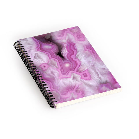 Lisa Argyropoulos Orchid Kiss Stone Spiral Notebook