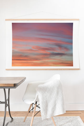 Lisa Argyropoulos Pacific Skies Art Print And Hanger