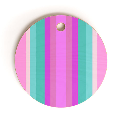 Lisa Argyropoulos Paradise Punch Cutting Board Round