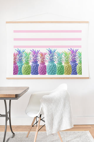 Lisa Argyropoulos Pastel Jungle Art Print And Hanger