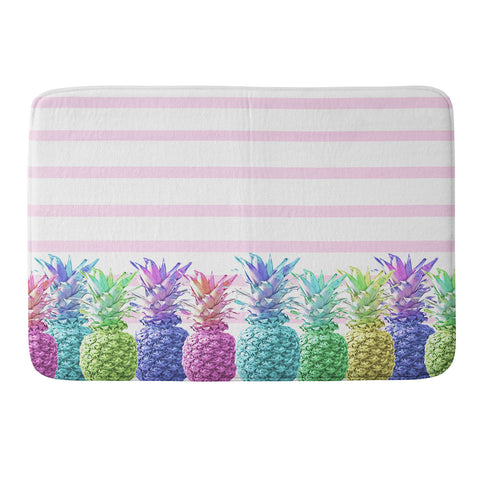 Lisa Argyropoulos Pastel Jungle Memory Foam Bath Mat