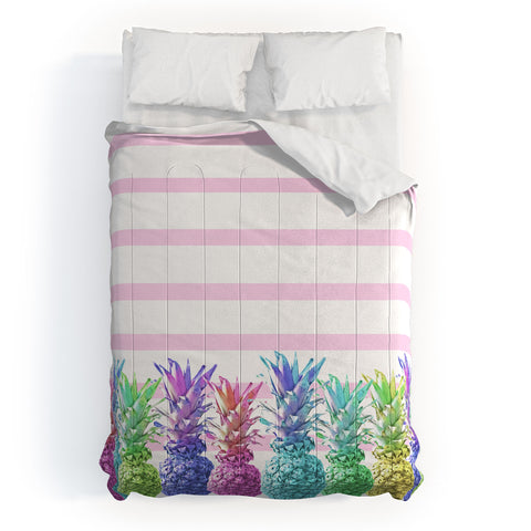 Lisa Argyropoulos Pastel Jungle Comforter