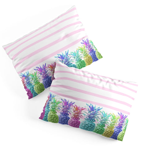 Lisa Argyropoulos Pastel Jungle Pillow Shams