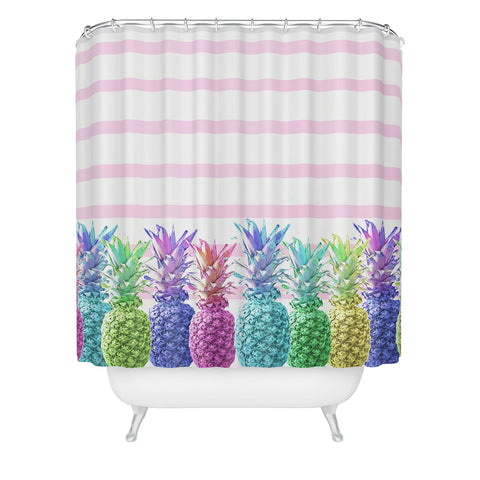 Lisa Argyropoulos Pastel Jungle Shower Curtain