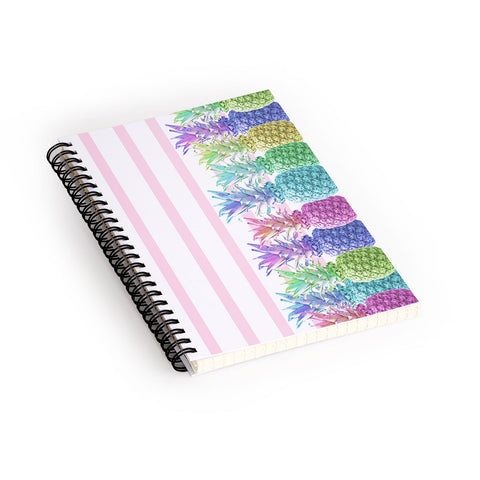 Lisa Argyropoulos Pastel Jungle Spiral Notebook