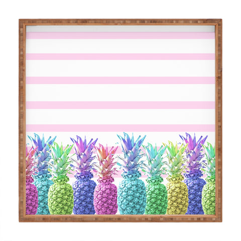 Lisa Argyropoulos Pastel Jungle Square Tray
