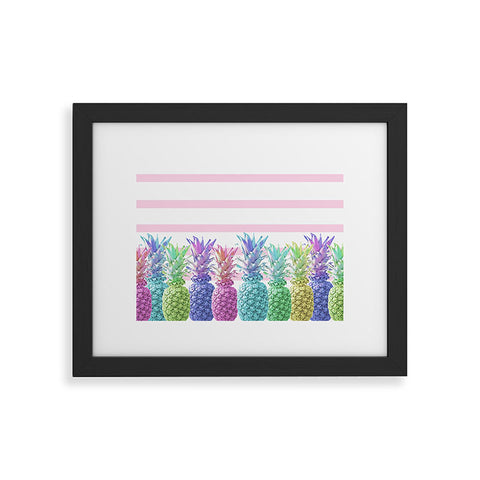 Lisa Argyropoulos Pastel Jungle Framed Art Print