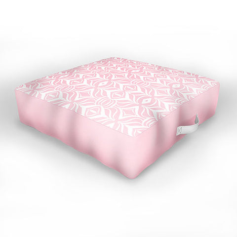 Lisa Argyropoulos Pastel Retro Outdoor Floor Cushion