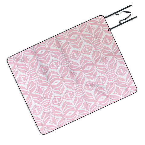 Lisa Argyropoulos Pastel Retro Picnic Blanket