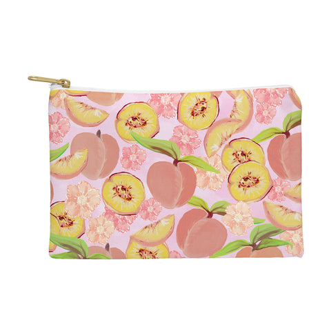 Lisa Argyropoulos Peaches On Pink Pouch