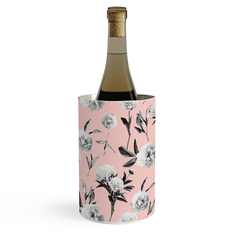 Lisa Argyropoulos Peonies Mono Blush Wine Chiller