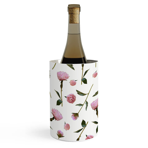 Lisa Argyropoulos Peonies on White Wine Chiller