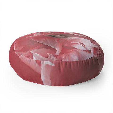 Lisa Argyropoulos Peony Blush Floor Pillow Round