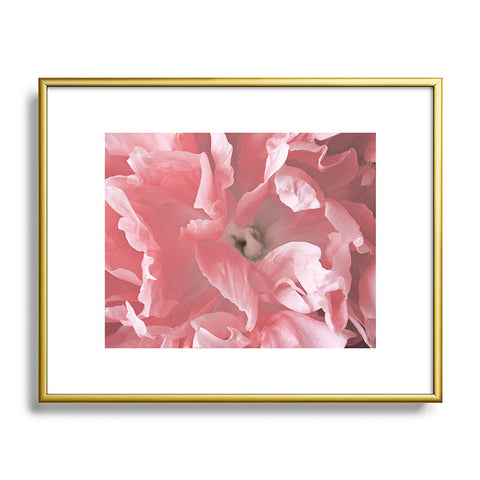 Lisa Argyropoulos Peony Blush Metal Framed Art Print
