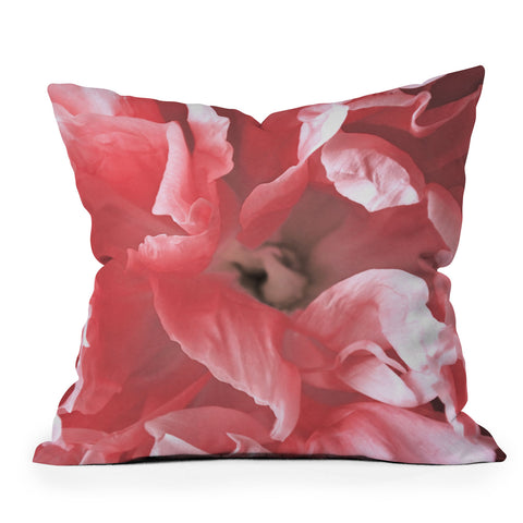 Lisa Argyropoulos Peony Blush Throw Pillow