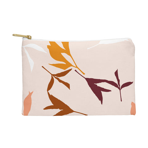 Lisa Argyropoulos Peony Leaf Silhouettes Pouch