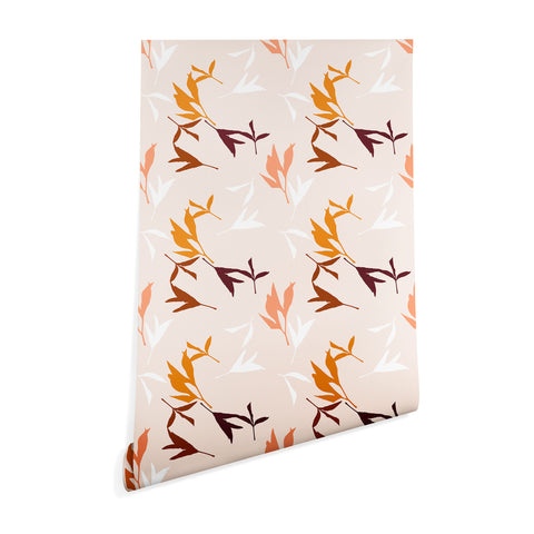 Lisa Argyropoulos Peony Leaf Silhouettes Wallpaper