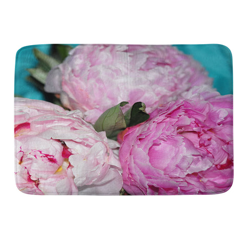 Lisa Argyropoulos Peony Petals Memory Foam Bath Mat