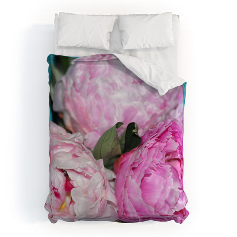 Lisa Argyropoulos Peony Petals Duvet Cover