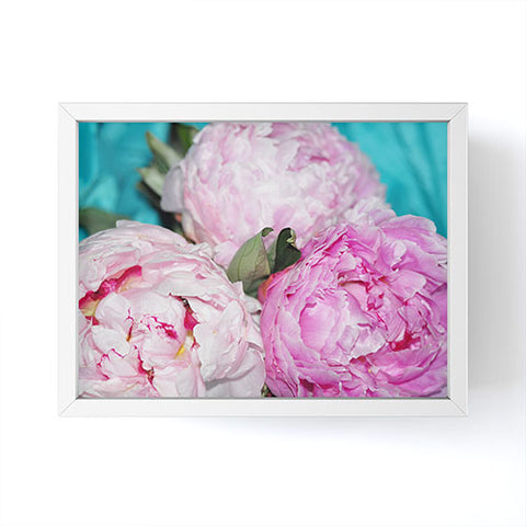 Lisa Argyropoulos Peony Petals Framed Mini Art Print