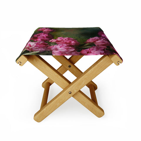 Lisa Argyropoulos Peony Romance Folding Stool