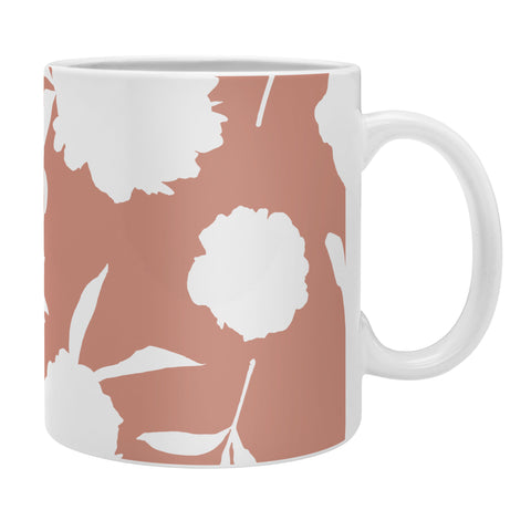Lisa Argyropoulos Peony Silhouettes Coffee Mug