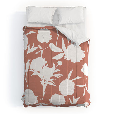 Lisa Argyropoulos Peony Silhouettes Comforter