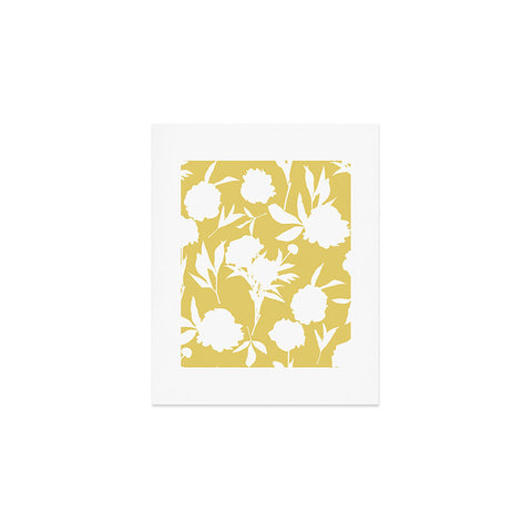 Lisa Argyropoulos Peony Silhouettes Harvest Art Print